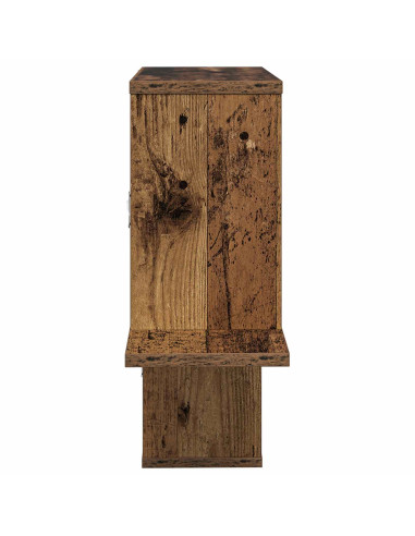 Scaffale da parete Legno antico 122 x 18 x 60 cm