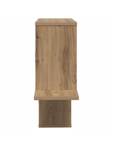 Scaffale da parete Rovere Artigianale 122 x 18 x 60 cm