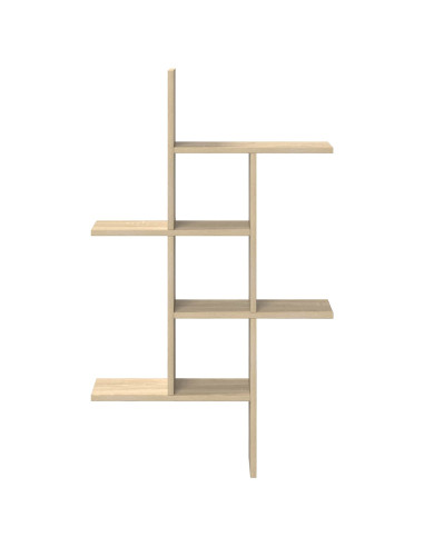 Scaffale da parete Rovere Sonoma 61 x 15 x 102 cm