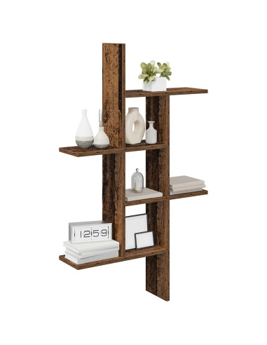 Scaffale da parete Legno antico 61 x 15 x 102 cm