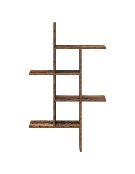 Scaffale da parete Legno antico 61 x 15 x 102 cm