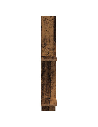 Scaffale da parete Legno antico 61 x 15 x 102 cm