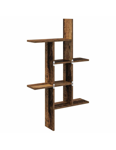 Scaffale da parete Legno antico 61 x 15 x 102 cm