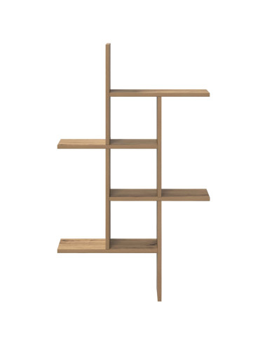 Scaffale da parete Rovere Artigianale 61 x 15 x 102 cm