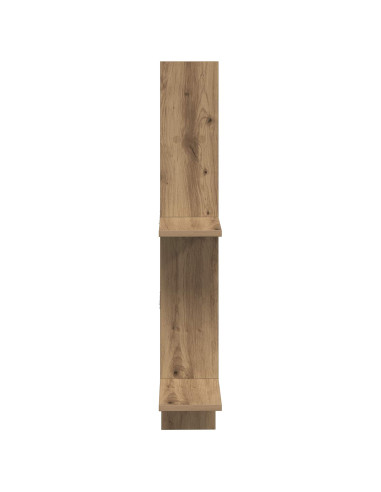 Scaffale da parete Rovere Artigianale 61 x 15 x 102 cm