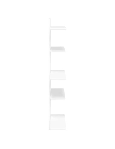 Mensola a muro flottante Bianco 48,5 x 15 x 101 cm