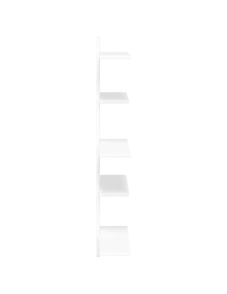 Mensola a muro flottante Bianco 48,5 x 15 x 101 cm