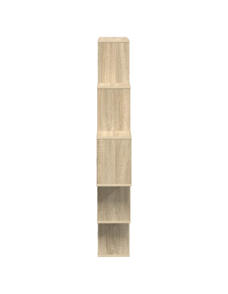 Scaffale da parete Rovere Sonoma 120 x 20 x 136 cm