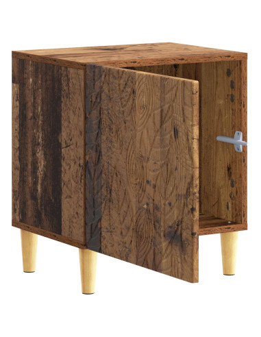 Comodino Legno antico 43 x 34,5 x 50 cm Legno ingegnerizzato