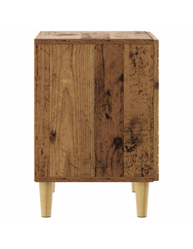 Comodino Legno antico 43 x 34,5 x 50 cm Legno ingegnerizzato