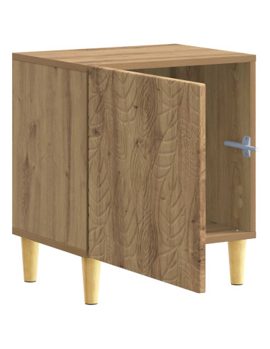 Comodino Rovere Artigianale 43 x 34,5 x 50 cm