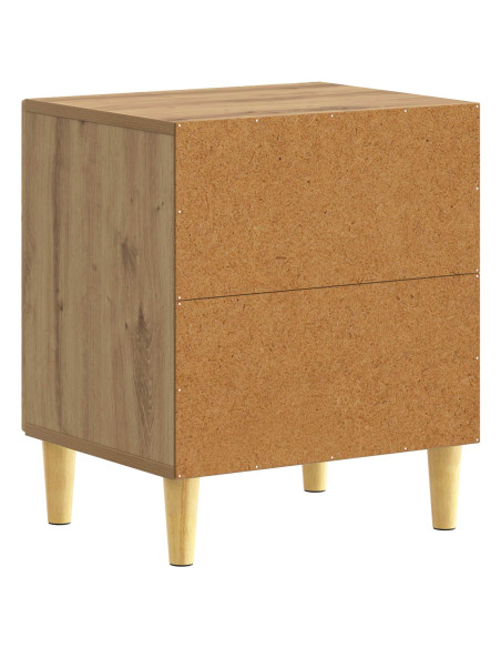 Comodino Rovere Artigianale 43 x 34,5 x 50 cm