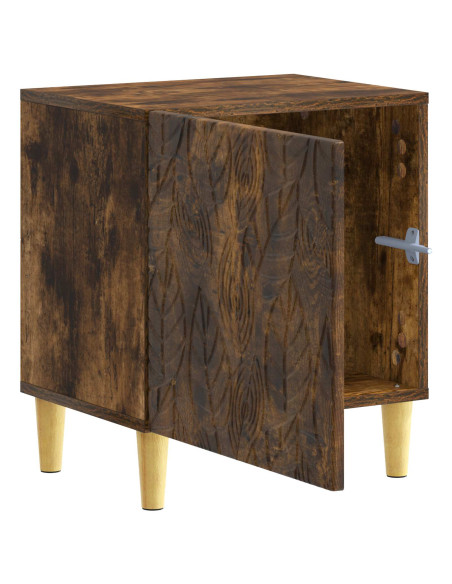 Comodino 2 pcs Rovere Fumo 43 x 34,5 x 50 cm
