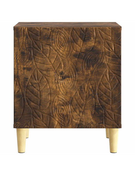Comodino 2 pcs Rovere Fumo 43 x 34,5 x 50 cm