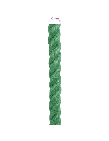 Corda di Juta Verde 100% juta Tossa