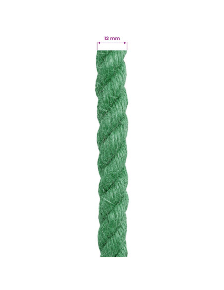 Corda di Juta Verde 100% juta Tossa