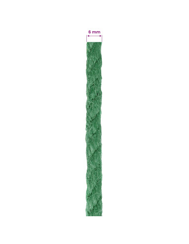 Corda di Juta Verde 100% juta Tossa