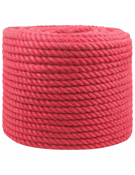 Corda di Juta Rosso 100% juta Tossa