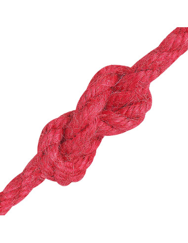 Corda di Juta Rosso 100% juta Tossa
