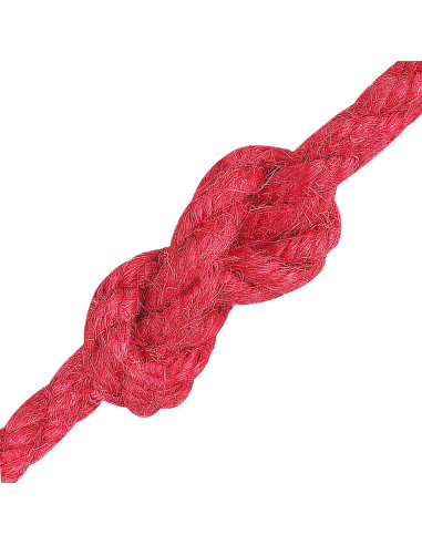 Corda di Juta Rosso 100% juta Tossa