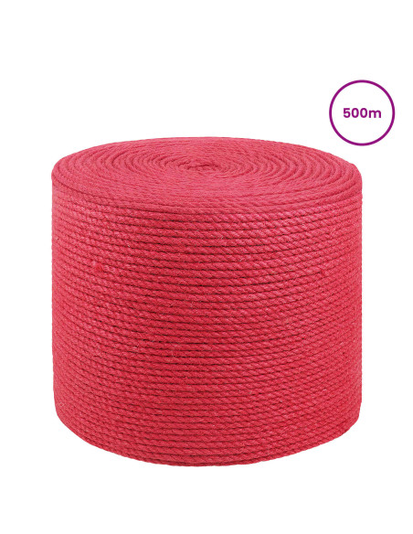 Corda di Juta Rosso 100% juta Tossa