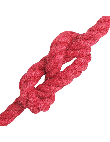 Corda di Juta Rosso 100% juta Tossa