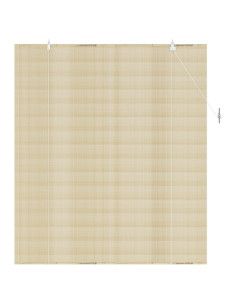 Tenda a rullo Naturale 160 x 160 cm Bambù 2