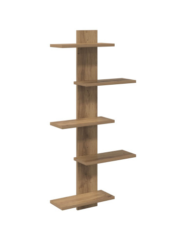 Mensola a muro flottante Rovere Artigianale 48,5 x 15 x 101 cm