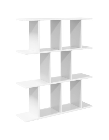 Scaffale da parete Bianco 80 x 20 x 96 cm Legno ingegnerizzato