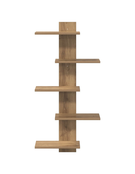 Mensola a muro flottante Rovere Artigianale 48,5 x 15 x 101 cm