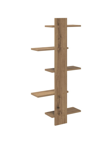 Mensola a muro flottante Rovere Artigianale 48,5 x 15 x 101 cm