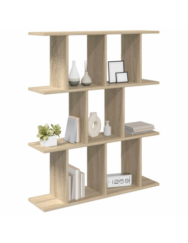 Scaffale da parete Rovere Sonoma 80 x 20 x 96 cm