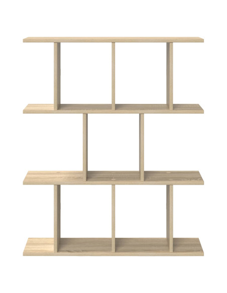 Scaffale da parete Rovere Sonoma 80 x 20 x 96 cm