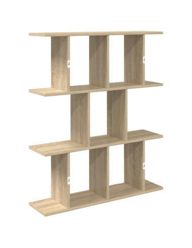 Scaffale da parete Rovere Sonoma 80 x 20 x 96 cm