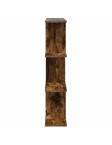 Scaffale da parete Rovere Fumo 80 x 20 x 96 cm