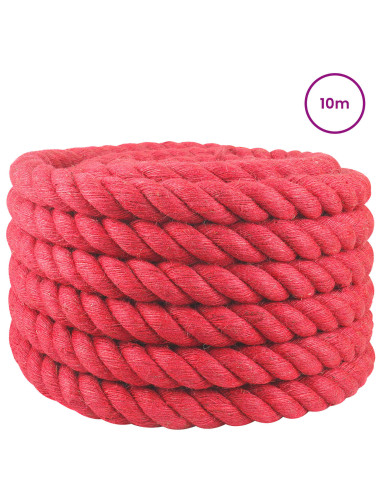 Corda di Juta Rosso 100% juta Tossa