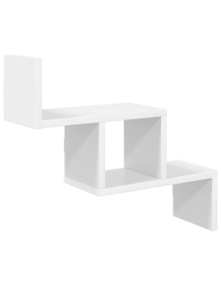 Scaffale da parete Bianco 48 x 15 x 42 cm Legno ingegnerizzato