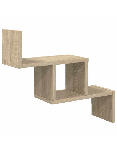Scaffale da parete Rovere Sonoma 48 x 15 x 42 cm