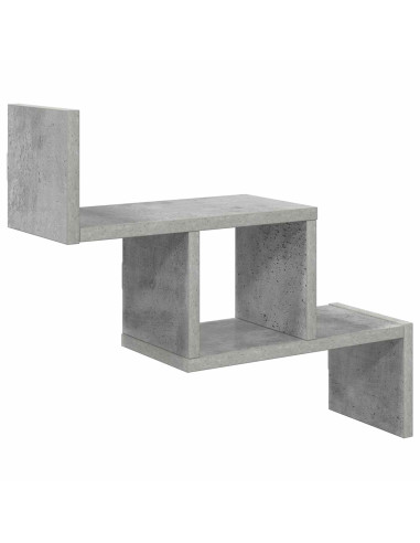 Scaffale da parete Grigio Cemento 48 x 15 x 42 cm