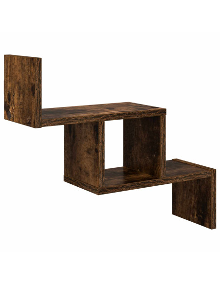 Scaffale da parete Rovere Fumo 48 x 15 x 42 cm