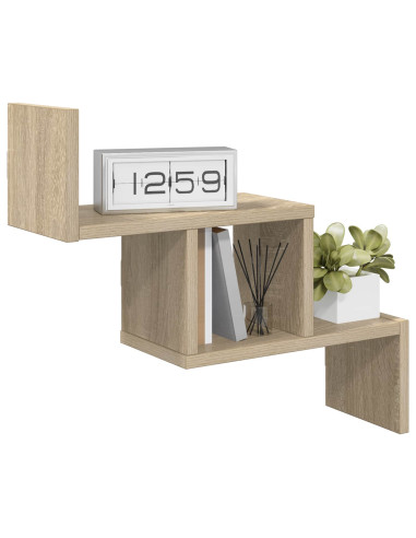 Scaffale da parete Rovere Sonoma 48 x 15 x 42 cm