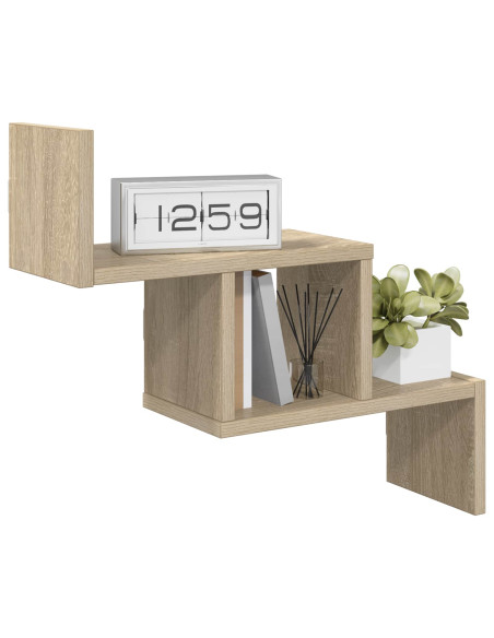 Scaffale da parete Rovere Sonoma 48 x 15 x 42 cm
