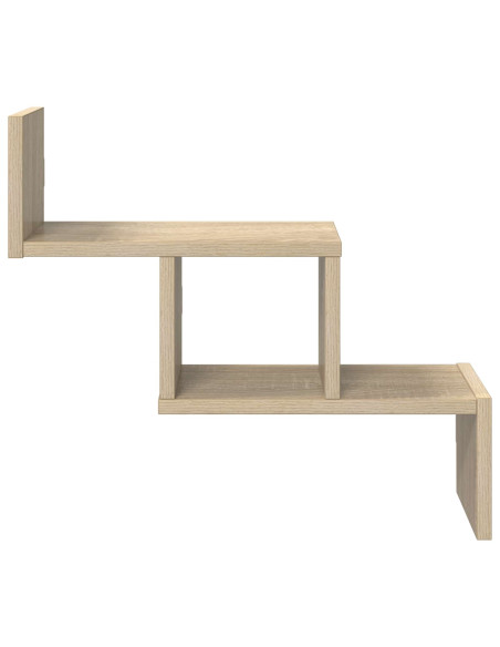 Scaffale da parete Rovere Sonoma 48 x 15 x 42 cm