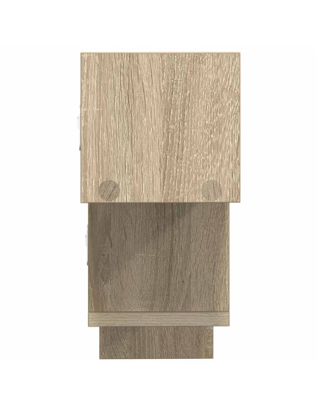 Scaffale da parete Rovere Sonoma 48 x 15 x 42 cm