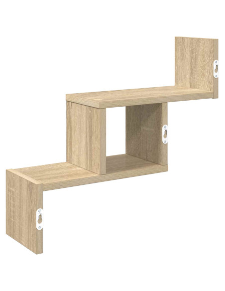 Scaffale da parete Rovere Sonoma 48 x 15 x 42 cm