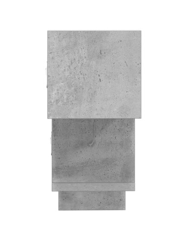 Scaffale da parete Grigio Cemento 48 x 15 x 42 cm