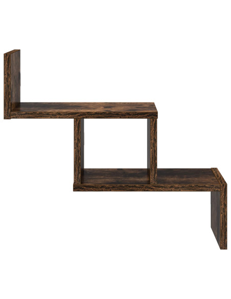 Scaffale da parete Rovere Fumo 48 x 15 x 42 cm