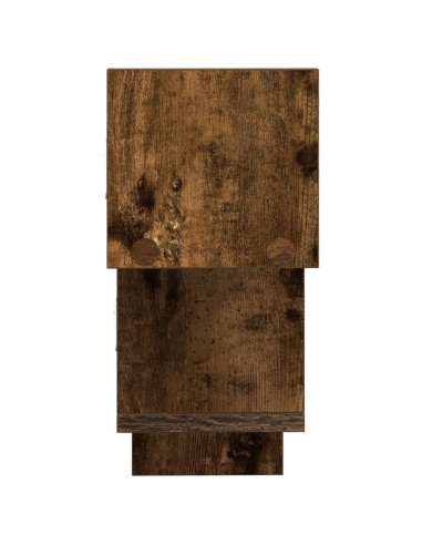 Scaffale da parete Rovere Fumo 48 x 15 x 42 cm
