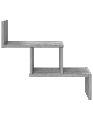Scaffale da parete Sonoma grigio 48 x 15 x 42 cm