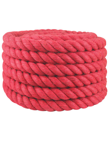 Corda di Juta Rosso 100% juta Tossa